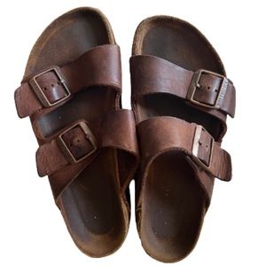 Birkenstocks | Brown Leather | Size 9